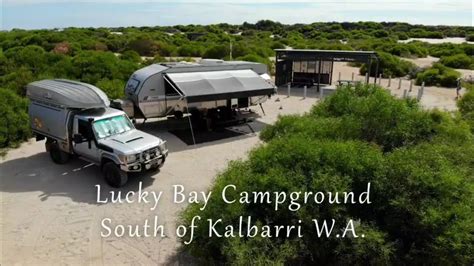 Lucky Bay Campground near Kalbarri ~ WA. - YouTube