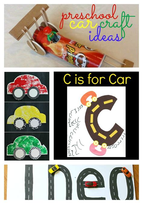 19 Preschool Car Craft Ideas | CrystalandComp.com