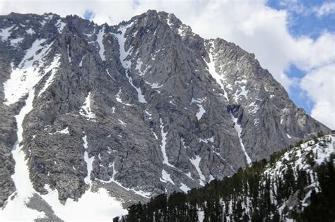 Rock Climbing in Wheeler Peak, High Sierra