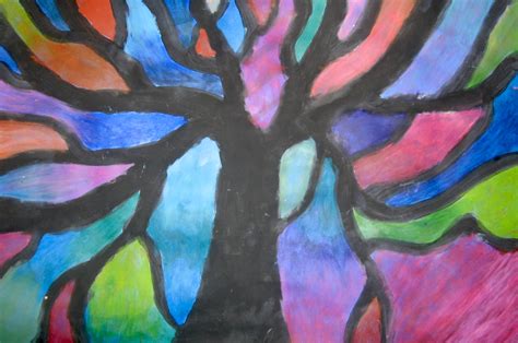 Art is Basic-- Art Teacher Blog: Mondrian Trees