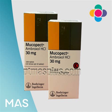 Produk MUCOPECT 30 MG 100 S TAB - PT. MURNI AIK SUKSES