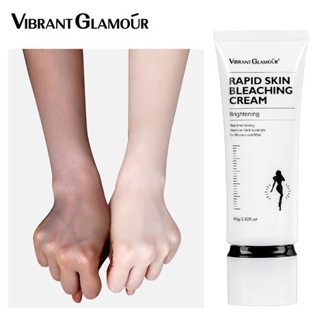 VIBRANT GLAMOUR Whitening Cream Rapid Skin Bleaching Cream Moisturizing ...