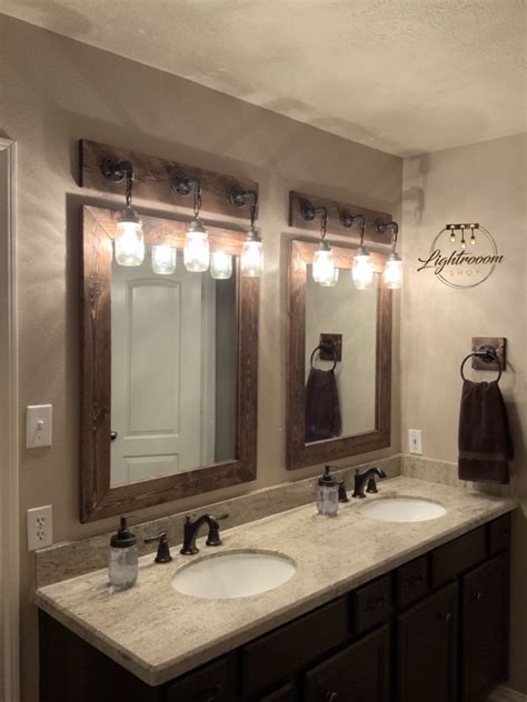 Favorite Bathroom Vanity Mirrors Floating Shelves With Lights Diy