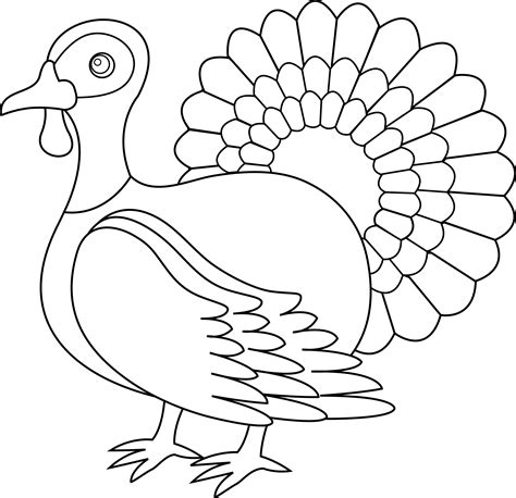 Funny Thanksgiving Clipart Black And White - Clipart