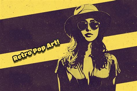 Retro Pop Art Photo Effect for Photoshop | Deeezy