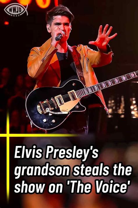 Elvis Presley’s grandson steals the show on ‘The Voice’ | Elvis presley songs, Country music ...