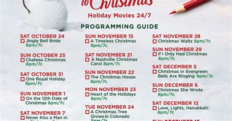 Hallmark Christmas Movies 2022 List Printable - Printable Word Searches