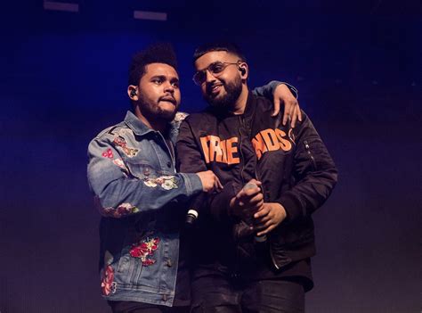 NAV with Weeknd @ Coachella 4/15/17. Photo by Greg Noire. Courtesy of ...