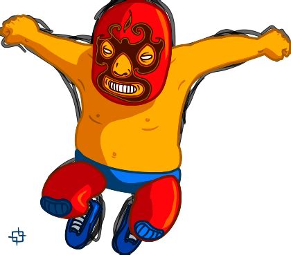 Download Luchador Vector Clip Art SVG | FreePNGImg