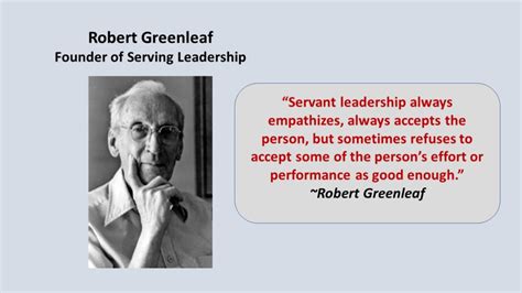 Robert Greenleaf; The first Servant leader – ProSynEx Leadership