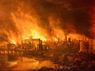 Today in History: SEPTEMBER 2 = The Great Fire of London, 1666