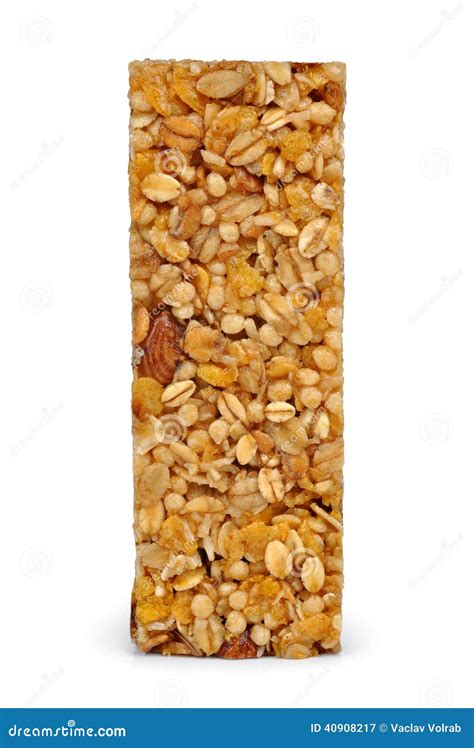 Chocolate Muesli Bar stock image. Image of cereal, corn - 40908217