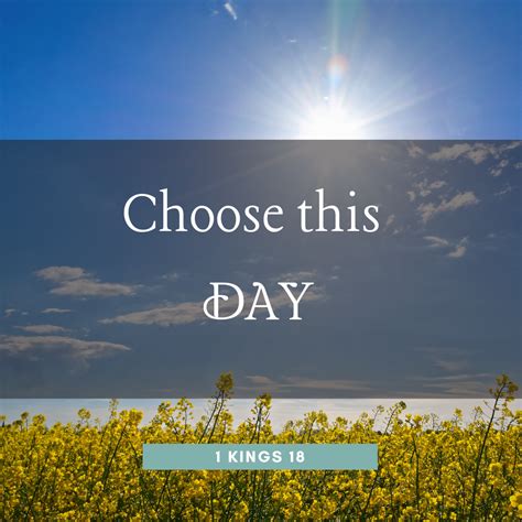 Choose This Day — Equipping Faith