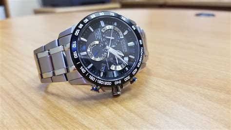 [Citizen] Titanium Chronograph Atomic Watch : Watches