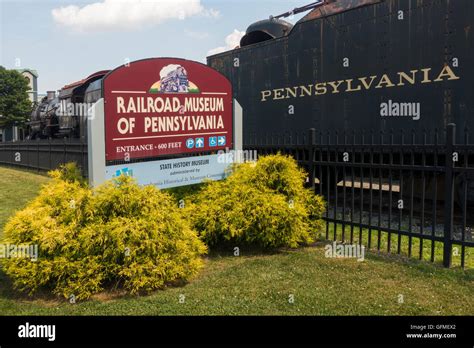 Railroad Museum of Pennsylvania Strasburg PA Stock Photo - Alamy