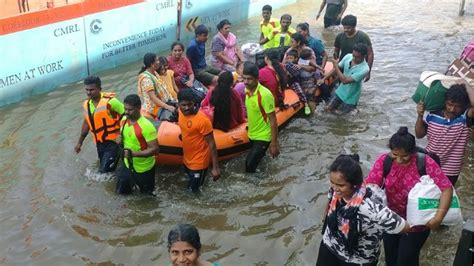 Chennai Floods: TN Fire and Rescue Services Evacuate Over 19,000 ...