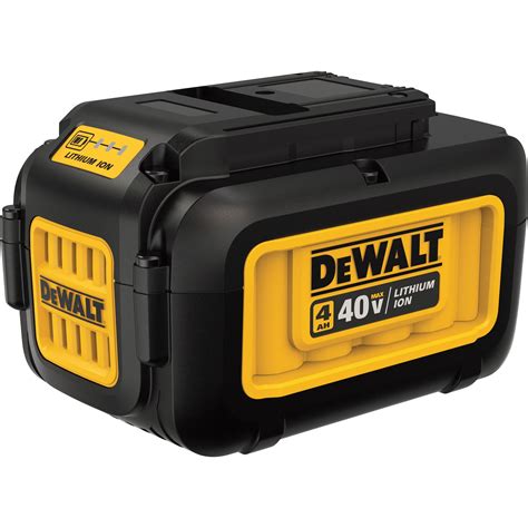 DEWALT 40V Max Lithium-ion Battery Pack — 4.0Ah, Model# DCB404 ...