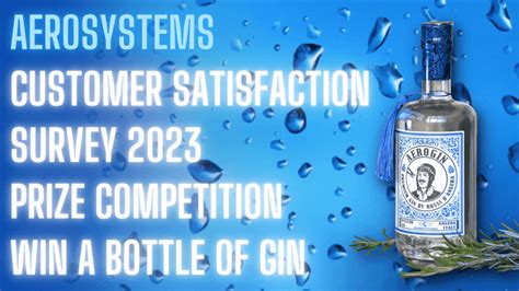 Customer Satisfaction Survey 2023 – Win a Bottle of Special Gin – Aerosystems