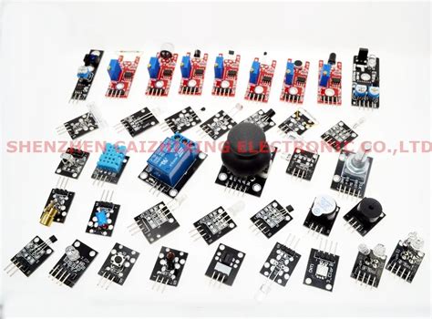 37 IN 1 SENSOR KITS FOR ARDUINO HIGH QUALITY FREE SHIPPING (Works with Official for Arduino ...