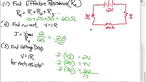 Worksheet Series Circuit Problems - Printable Calendars AT A GLANCE