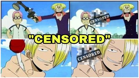 [Tổng hợp] One Piece "CENSORED" - 4Kids censorship!? - YouTube