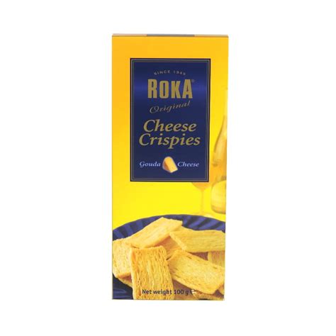 Amazon.com : Roka - Gouda Cheese Crispies - 100g (Case of 16) : Grocery & Gourmet Food