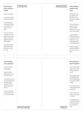 Swot Analysis Fillable Template - prntbl.concejomunicipaldechinu.gov.co