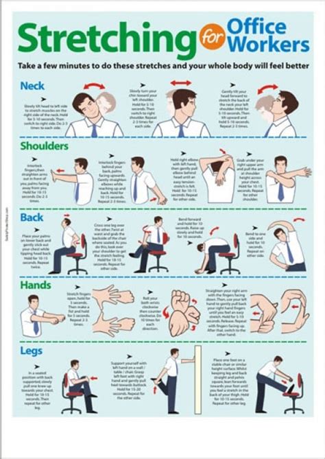 Office Chair Stretching Exercises