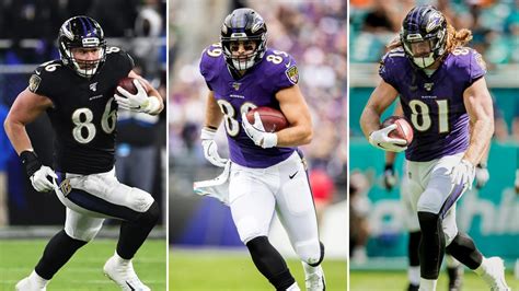 Ravens’ Tight End Trio Is Special On and Off the Field