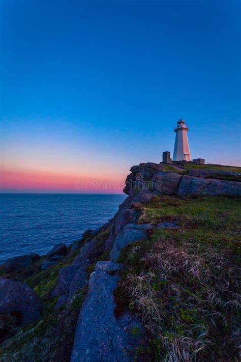 Cape Spear Lighthouse at Newfoundland Stock Image - Image of scenic ...