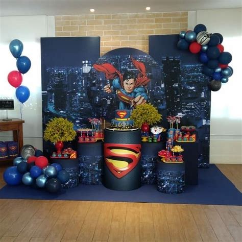 20+ Best Superman Birthday Party Ideas of 2020 | Superman birthday ...