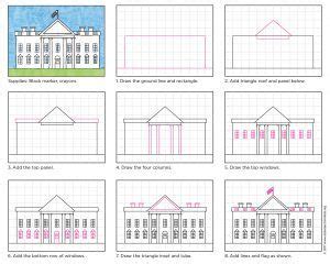 Draw the White House. My PDF tutorial will help students as young as ...