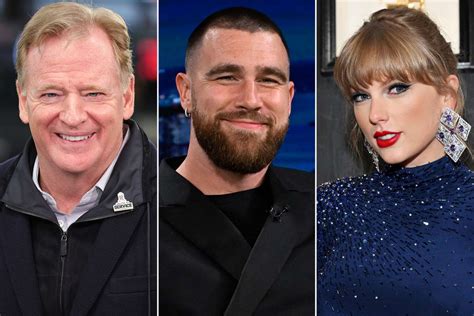 NFL Commissioner Roger Goodell Embraces Travis Kelce and Taylor Swift's Romance: 'It's Great for ...