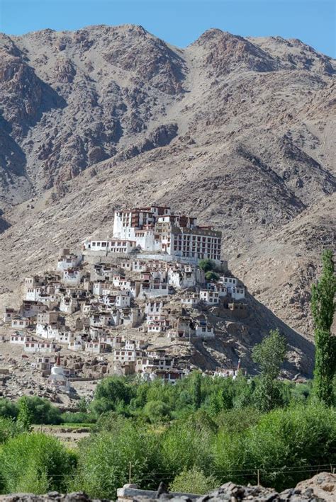 Monastery, Leh Ladakh India Aug 2017 Stock Image - Image of explorer, culture: 106827837