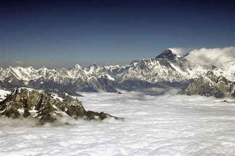 Aerial View Of Mount Everest Photograph by Axiom Photographic