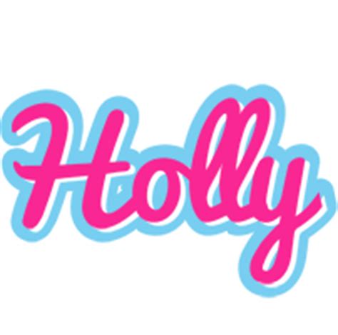 Holly Logo | Name Logo Generator - Popstar, Love Panda, Cartoon, Soccer, America Style