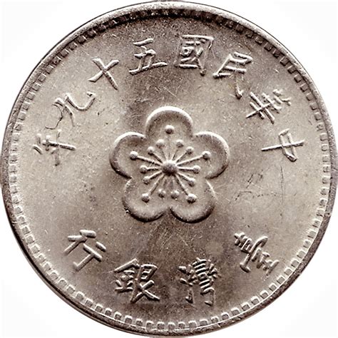 Taiwan 1 Yuan - Foreign Currency