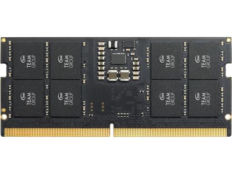 Team Elite 8GB 262-Pin DDR5 SO-DIMM DDR5 4800 (PC4 38400) Laptop Memory Model TED58G4800C40D ...