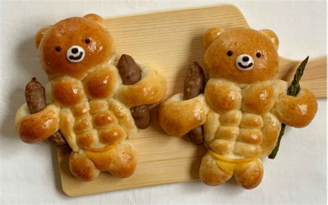 Japanese baking artist creates adorably buff bread bear bodybuilders – grape Japan