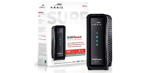 Ditch the rental modem with this DOCSIS 3.0 ARRIS SURFboard: $57.50 (Reg. $70) - 9to5Toys