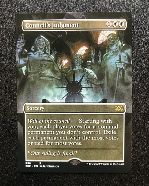 Council's Judgement (Showcase) - MtG 2XM - Proxy King