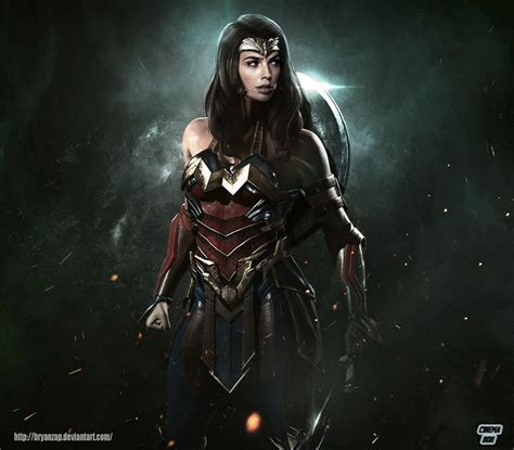 Wonder Woman Gal Gadot Injustice 2 by Bryanzap on DeviantArt