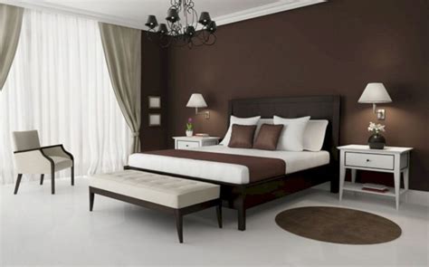 35 Marvelous Brown Painted Bedroom Walls Decoration 7 | Wohnen, Schlafzimmer neu gestalten ...