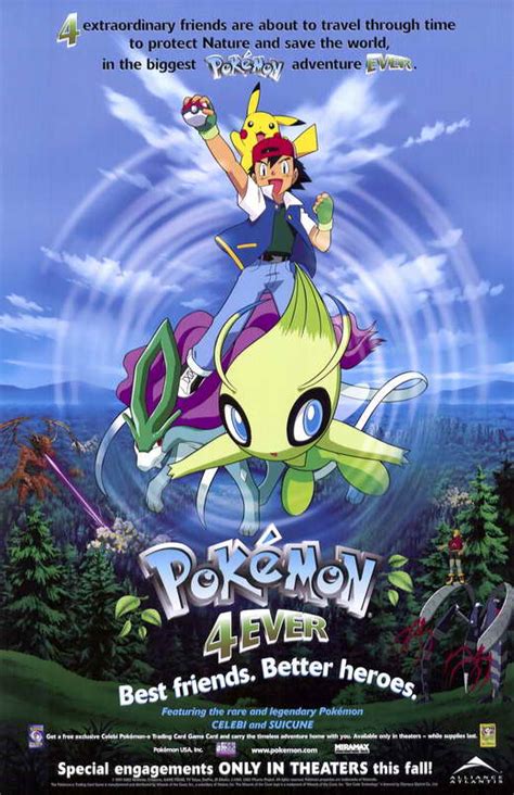 Pokemon 4ever Movie Posters From Movie Poster Shop