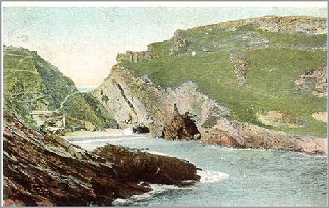 Tintagel Castle Beach