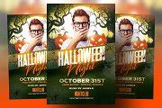 Halloween Party Flyer PSD | Photoshop Templates ~ Creative Market