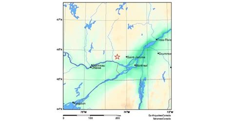 3.1 magnitude earthquake shakes Quebec-Ontario border | Globalnews.ca