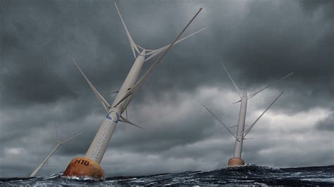 Novel floating wind turbine design to use recyclable aluminium ...