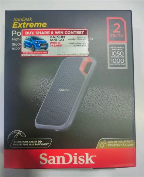 Sandisk 2Tb SSD, For Laptop at Rs 20799 in Mumbai | ID: 24816964230