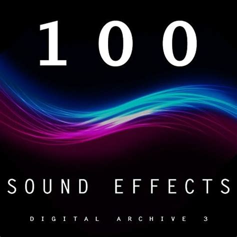 Amazon.com: 100 Sound Effects Digital Archive 3 : The Digital Sound Effects Group: Digital Music